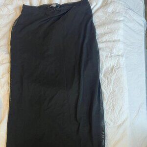 Urban Outfitters Women's Black Skirt
